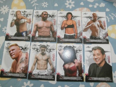 2010 Leaf MMA Complete Set 1-100 Jon Jones, Emelianenko, Aldo, Lesnar, Silva +++