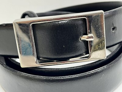 Vintage Amanda Smith Waist Belt Women Medium Black Leather  display picture 2