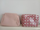 New Lot 2 Strivectin & Cle De Peau Vinyl Zipper Cosmetic Makeup Beauty Bag Case — photo 1