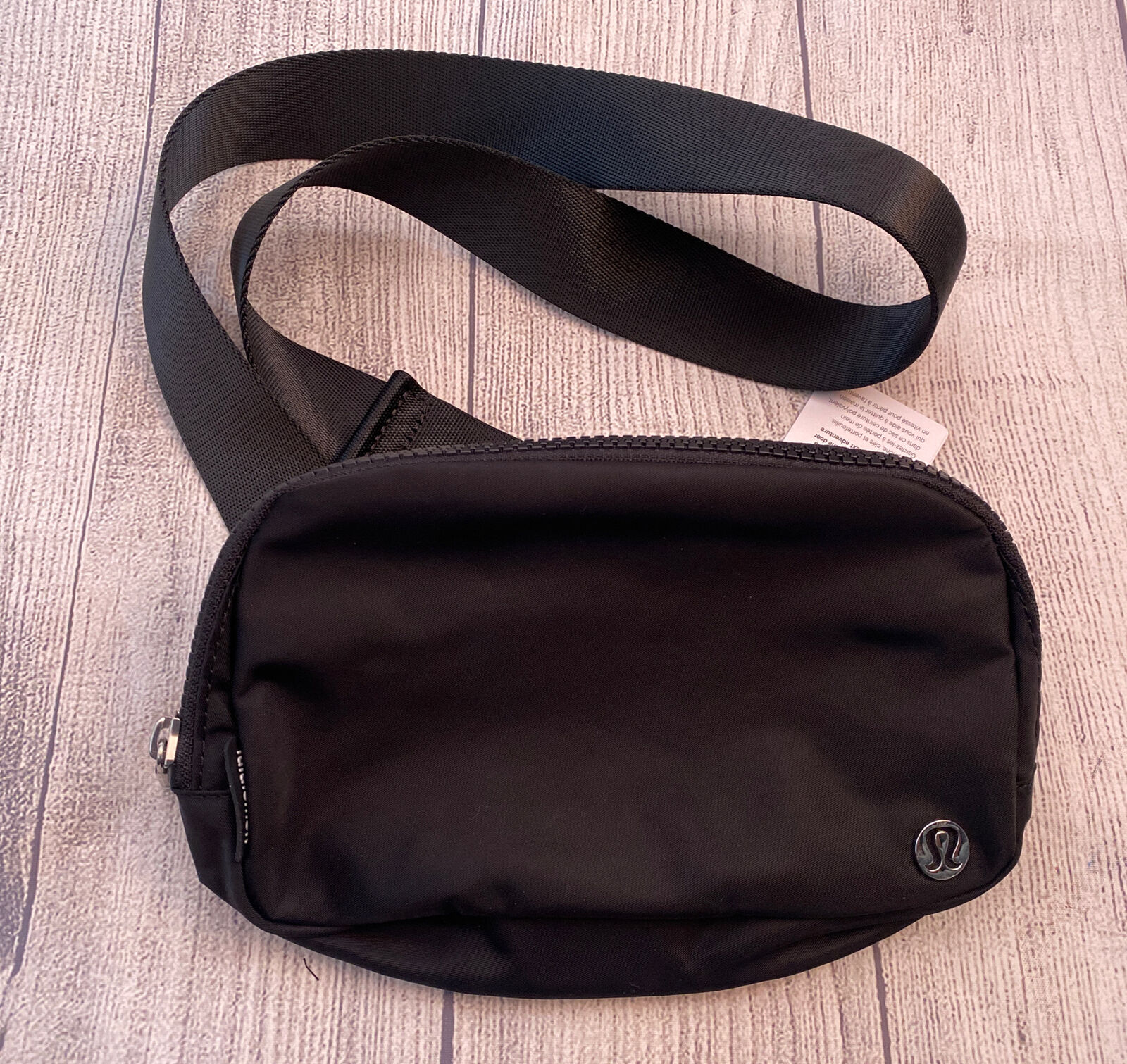 Nwt Lululemon Everywhere Belt Bag O/S Blk Black Extended Strap (See Photos  5-6) | Ebay