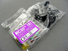 Tamiya 47375 CC01 Mitsubishi Pajero nero metallizzato Isuzu Mu D-Bag & W-Parts albero