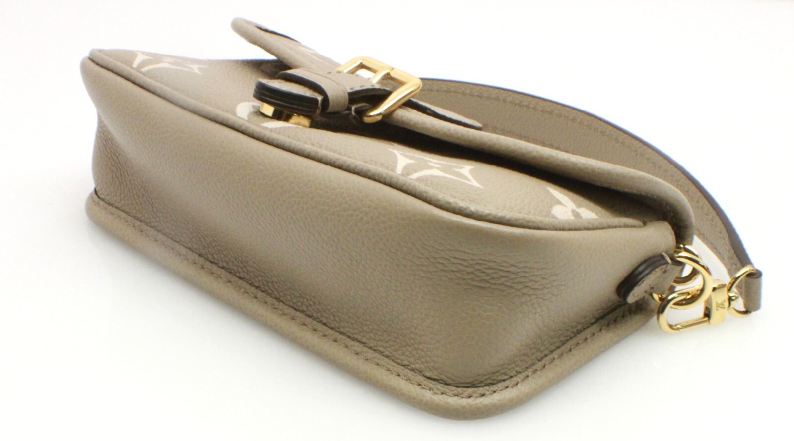 Louis Vuitton Nano Diane Bicolor Monogram Empreinte Leather Shoulder Bag Beige image 4