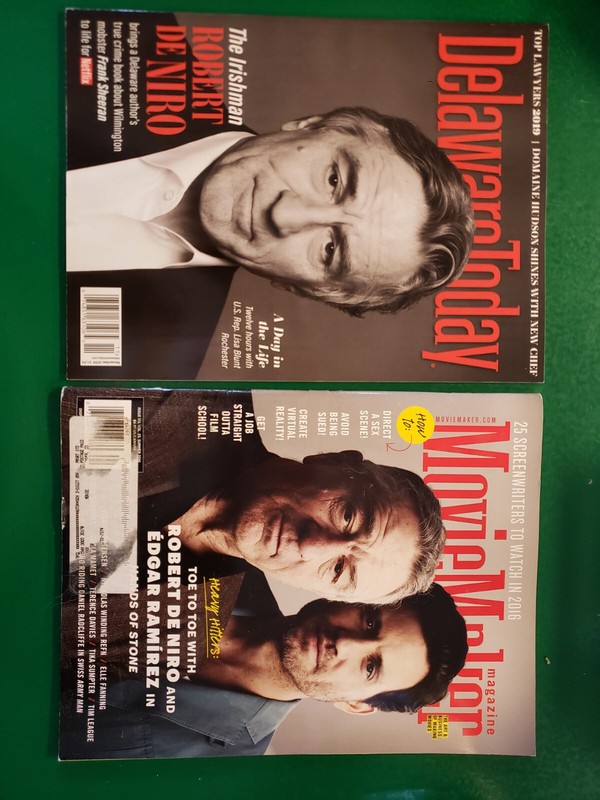 Robert DeNiro Magazines, Moviemaker Delaware Today