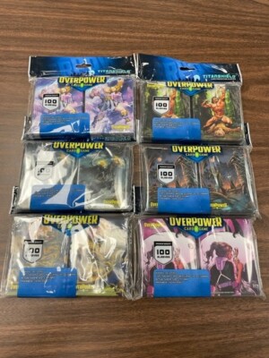 Overpower Card Game Starter Package - Booster, Starters, Sleeves -  Invincible! | eBay
