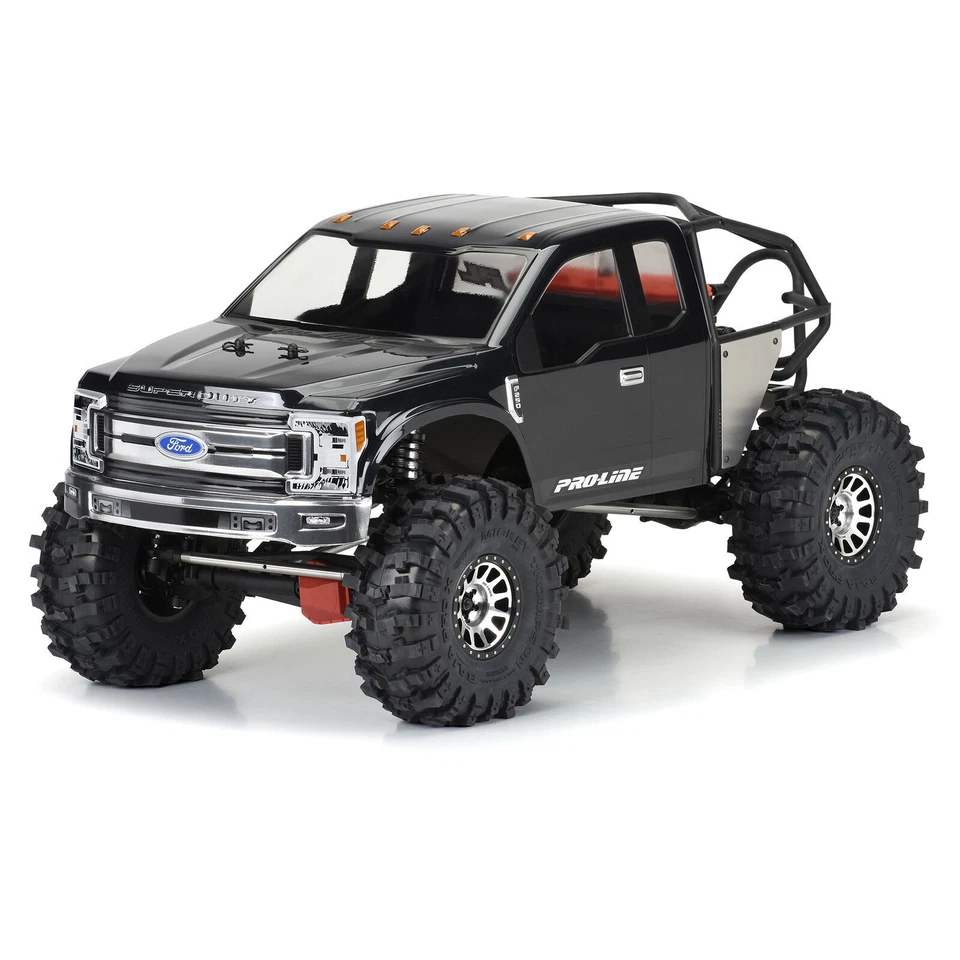 Pro-Line PRO361600 1/6 2017 Ford F-250 Super Duty Cab-Only Clear Body for SCX6 - Image 3 of 4
