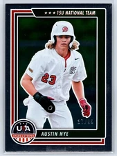 Austin Nye 2022 Panini USA Stars & Stripes Silver RARE SP #'d/99 Vanderbilt