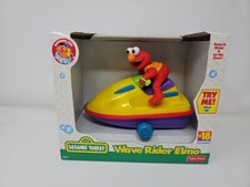 Vintage 1998 Fisher-Price Sesame Street Wave Rider Elmo Bathtime Fun