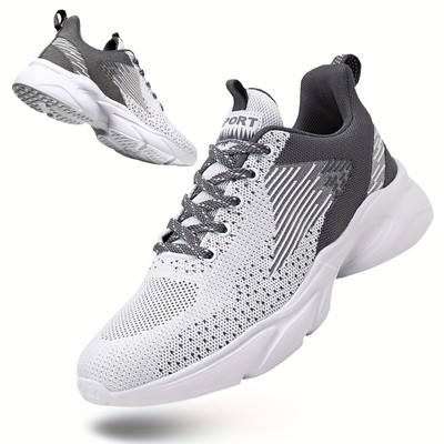 Men's Stylish Lace-up Running Shoes Are Comfortable and Wear Resistant