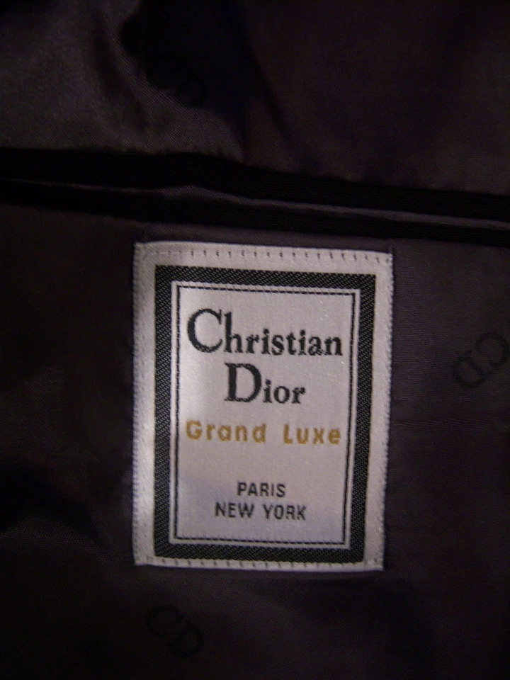BLACK Formal Tuxedo TAILCOAT - Christian Dior Peak Lapel - most sizes available - Image 3 of 4