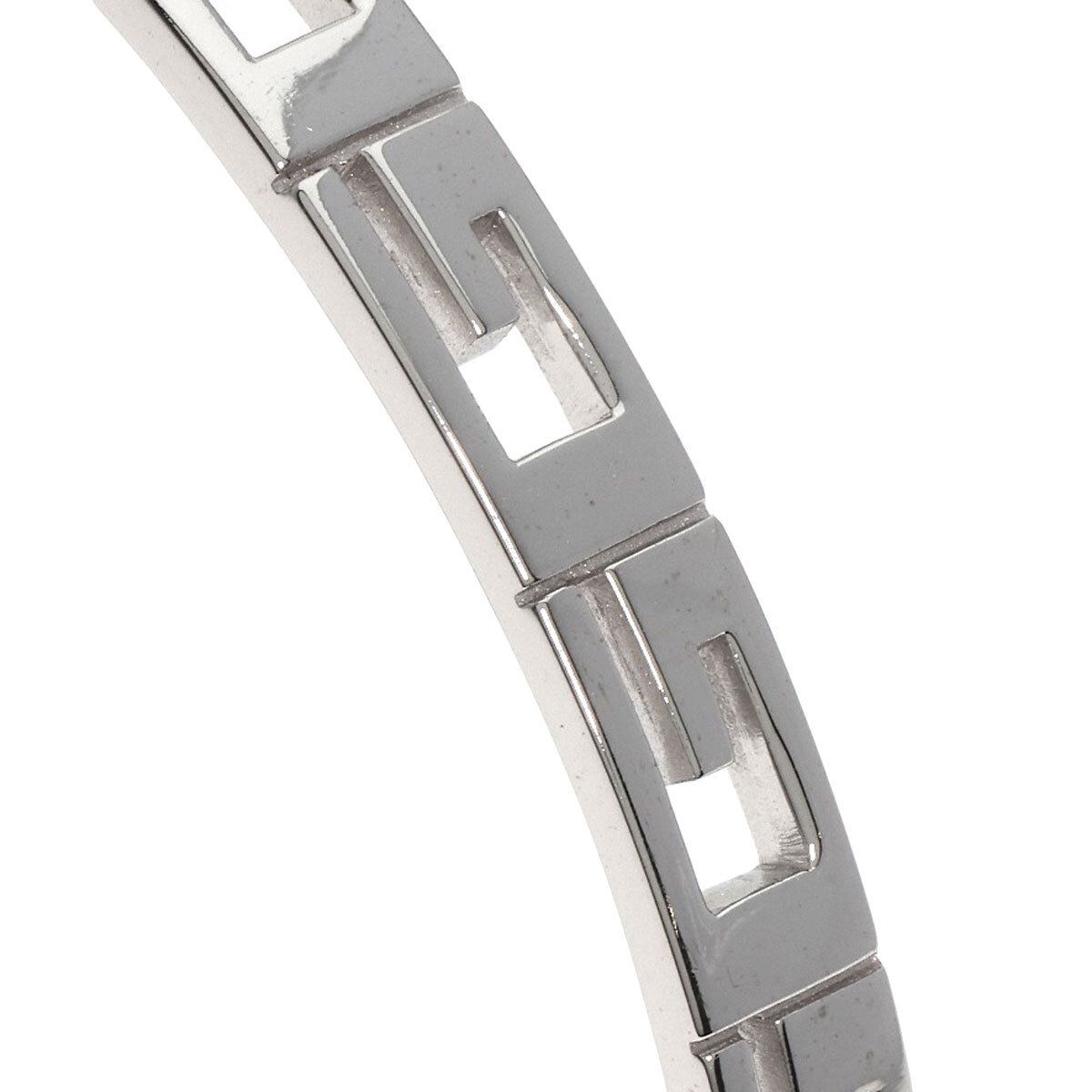 GUCCI Bracelet Bangle G logo #18 K18 White Gold | eBay