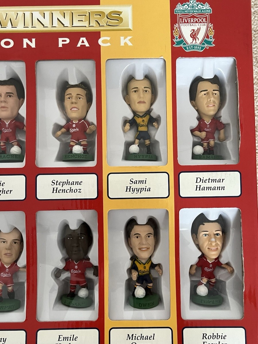 Liverpool FC Corinthian ProStars Treble Winners 00/01 Celebration