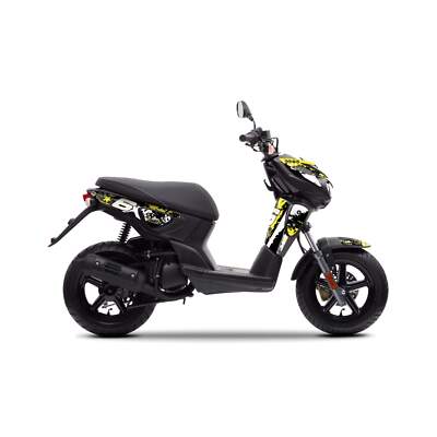 Stage6 Grafik Kit gelb/schwarz für Yamaha 50 Slider 2002-2005