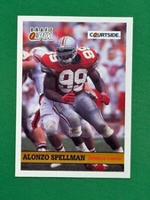 1992 Courtside Draft Pix Football #60 Alonzo Spellman