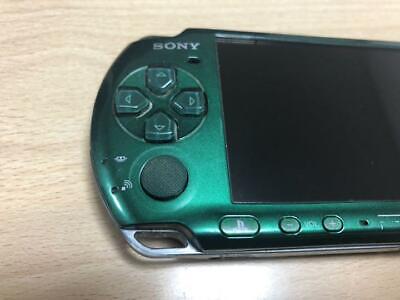 Playstation Portable Spirited Green PSP 3000SG Sony Limited Console F/S used