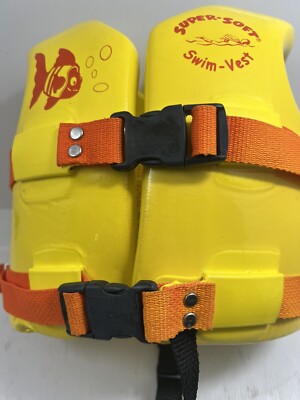 Texas Recreation Super Soft Vinyl-Coated    X Small Child's Life Jacket - Yellow