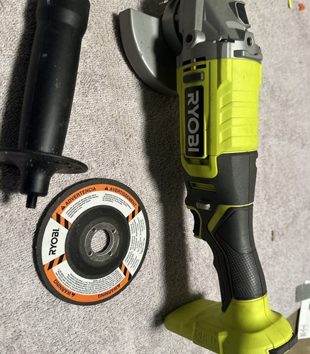 RYOBI ONE+ PCL445B 18V Cordless Angle Grinder - Tool Only, 4-1/2 Inch, 9,000 RPM - View #3