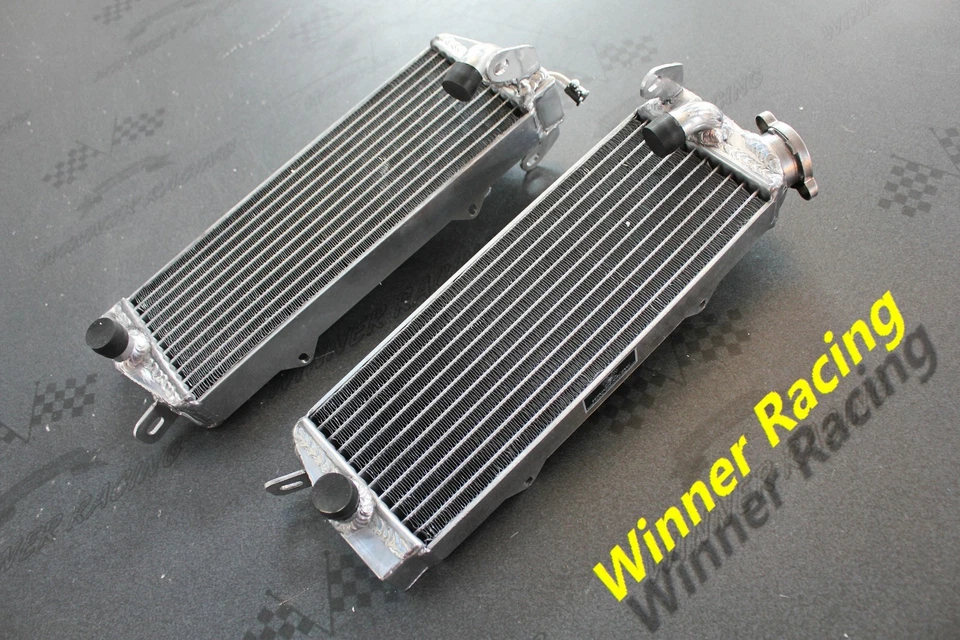 Radiador de aluminio y manguera de silicona para Husqvarna TC510/TE510/TX510 1987-1988 negro Foto 3 de 4