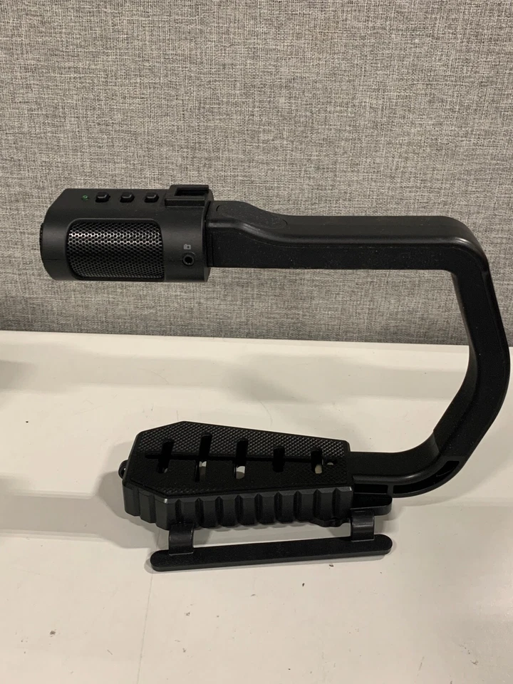 Mango de agarre de video universal Sevenoak MicRig con micrófono estéreo integrado Foto 3 de 3