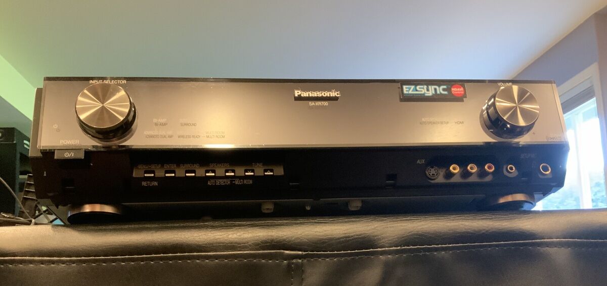 Panasonic SA-XR700 Digital Amplifier, 700 Watts, Audiophile Panasonic SA-XR700 Digital Amplifier, 700 Watts, Audiophile