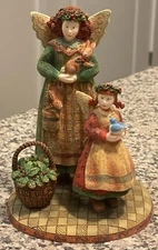 Everyday Angels "Gloria and Erin" Figurine Susan Winget 1st Ed 1999 Lang & Wise