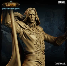 Danmar (Wizard)-3D Printed Resin RPG/Tabletop Gaming Miniature