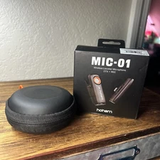 hohem Microphone MIC-01 2.4G Wireless Lavalier Microphone for Smartphone NEW