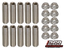 Sbc Bbc Timing Cover Stud Kit Bolts Stainless Small Big Block Chevy 350 427 454