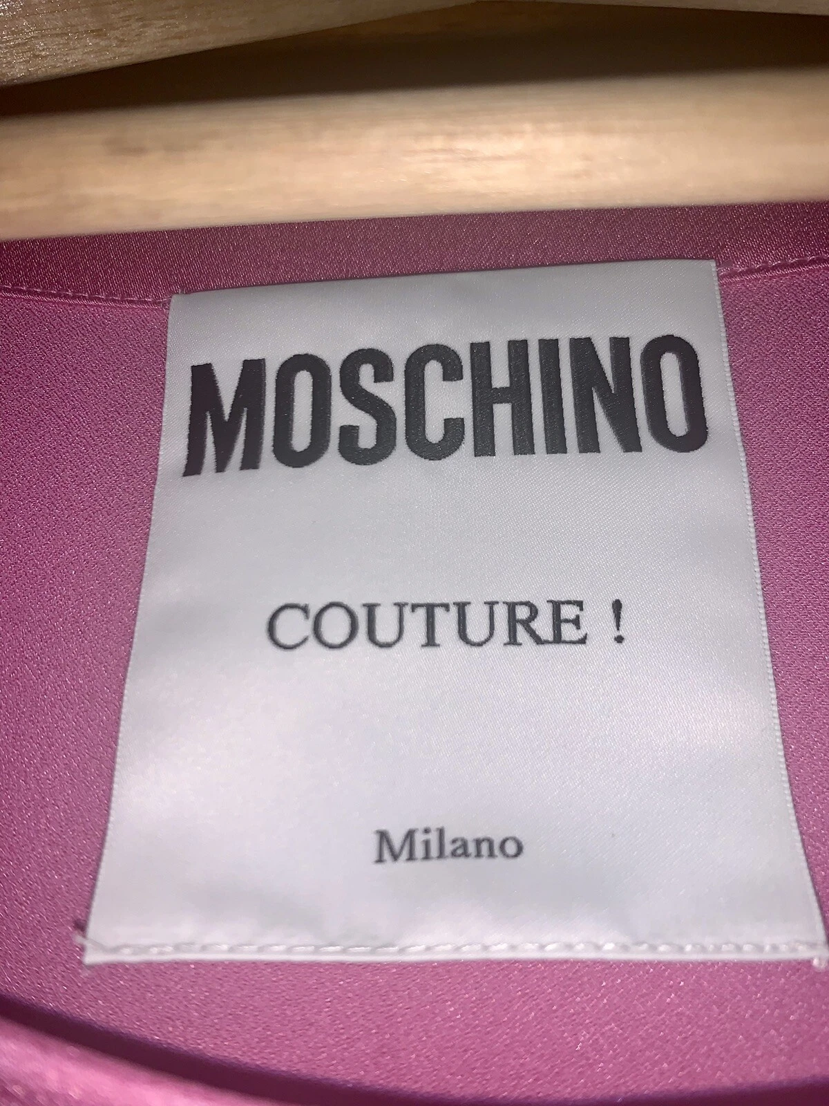 Abito Moschino Playboy nuovo con etichette taglia 14 RARO EDIZIONE LIMITATA
