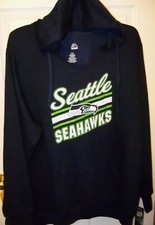 Seattle Seahawks Football V Neck V-neck Hoodie Jacket Womens Plus Size 2x Nwt