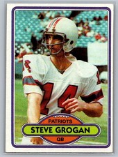 1980 Topps #435 Steve Grogan