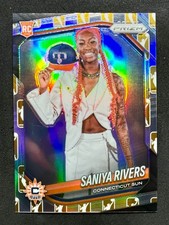Saniya Rivers 2025 Panini Prizm WNBA #150 Variation Logo Prizm Gold /10 RC Dicks