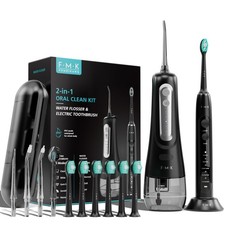 Water Flosser & Sonic Electric Toothbrush 2-i...