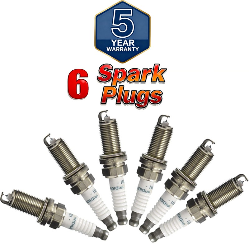 6PCS Spark Plugs NGK Iridium For Altima Sentra ROGUE FXE20HR11 22401-JD01B