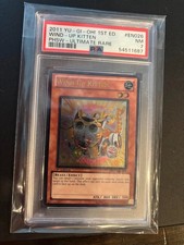 Yu Gi Oh Wind-Up Kitten graded NM 7