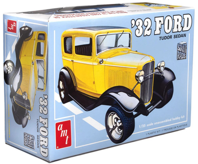 #ad #ad AMT 1932 Ford Tudor Sedan Street Rods Series 1:25 Scale Model Car Kit 1414 $32.49