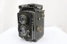 Rollei Rolleiflex Tessar 75mm F3.5 Twin-Lens Camera Used with Wear