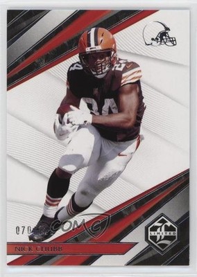 2021 Panini Limited Spotlight Silver 70/149 Nick Chubb #69 08y1