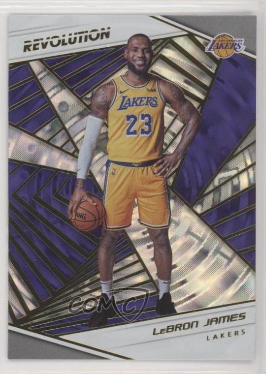 2018-19 Panini Revolution Fractal LeBron James #40 05bt