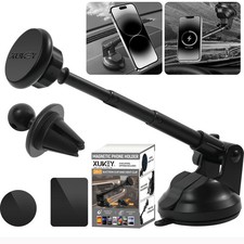 Universal Magnetic Car Mobile Phone Holder Dashboard Windshield Air Vent Mount