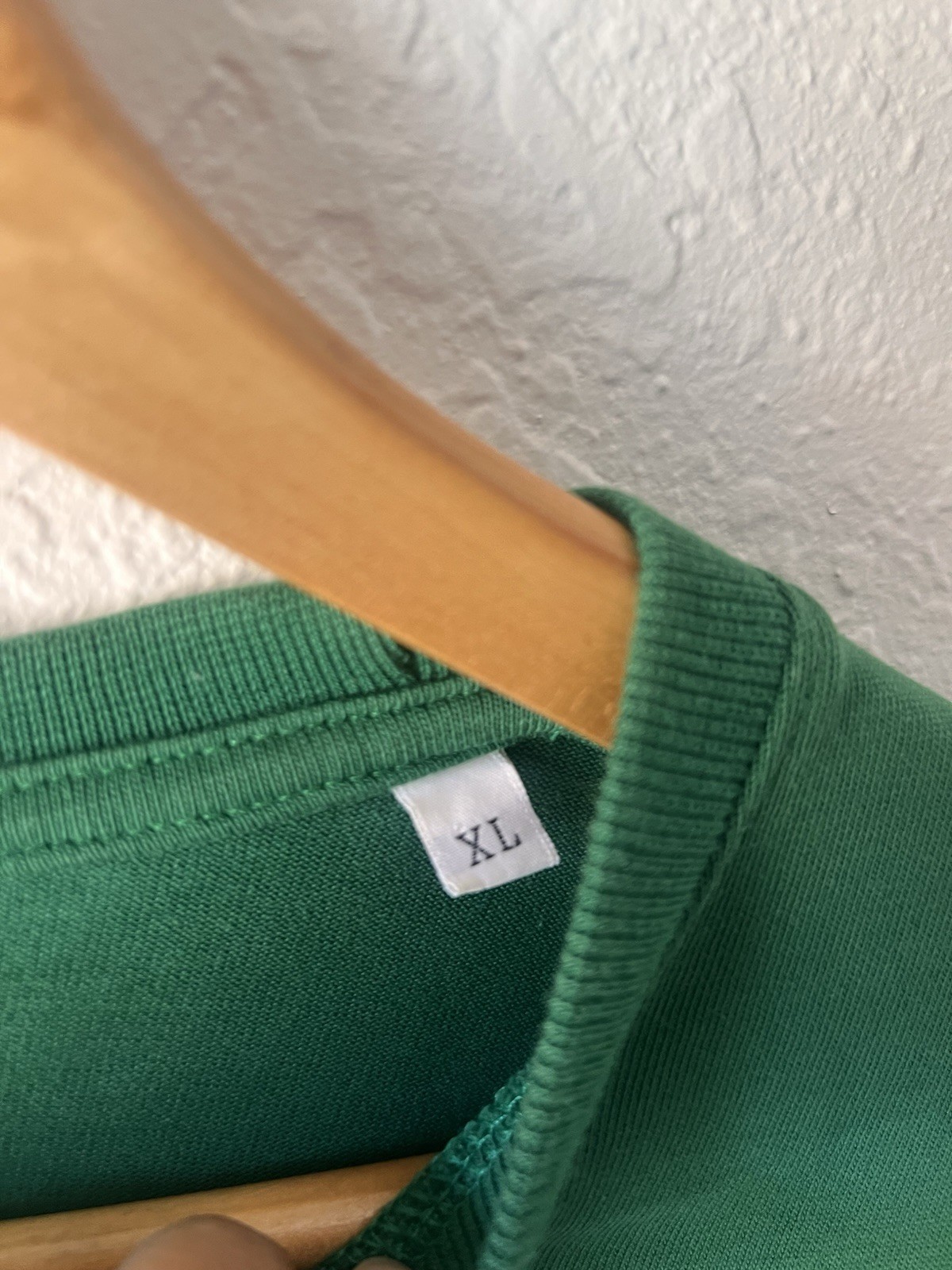GCDS Wear Milano Green Pink Colorblock Long Sleeve Pullover FW18 Mens XL