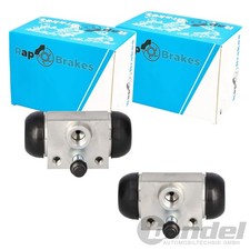 2x RAP ALU RADBREMSZYLINDER 22mm passend für FIAT PUNTO TROMMELBREMSE