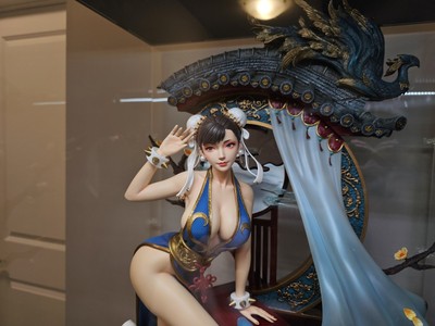 Genuine TriEagles Studio/TES Chun-Li (Street Fighter) 1/4 Licensed Statue/Figure
