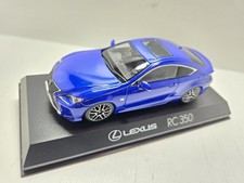 1/43 Kyosho Lexus Rc 350 F Sport Heat Blue Contrast Layering Right Handle Ks0365