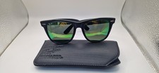 Vintage B&L Ray-Ban Bausch & Lomb Green Mirror Wayfarer with Original Case