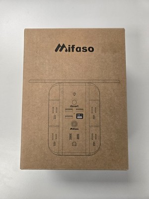 Mifaso Wall Outlet Extender with Shelf and Night Light