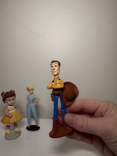 Menge Disney Pixar Toy Story 4 Mini Figuren Tortenaufleger Woody Jessie Bo Peep - Bild 9 von 15