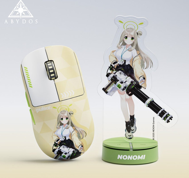 Pulsar X2 CrazyLight Blue Archive Edition Nonomi Wireless Gaming Mouse