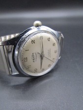 Reloj pulsera vintage caballero Enicar UltraSonic 17 jwls hecho en Suiza único reparación