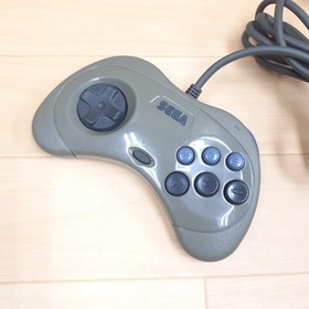 SEGA SATURN CONSOLE JAPAN GRAY Bundle with 6 Games & Memory VF2 V. Hunter Tested
