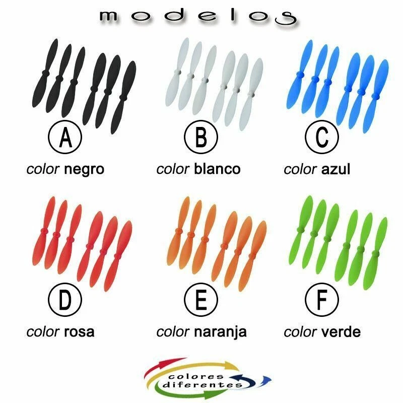 MJX X800 RC Hélice 6 Axes RC Drones 6 Hélices Différentes Couleurs Hélice... - Photo 2/3